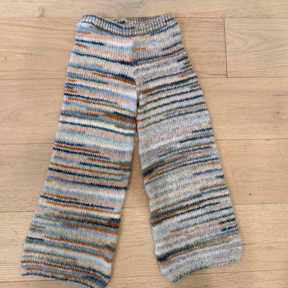 Zara Multicolor Knit Pants size 8-9